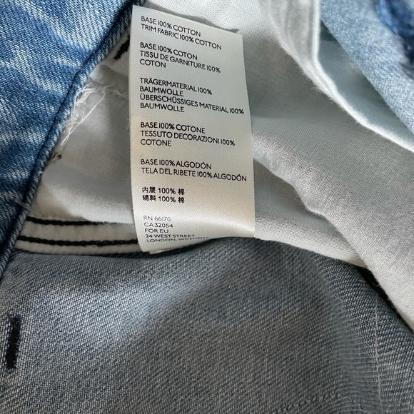 NWT  Free People Boho Patchwork Jeans High Waisted - Picture 10 of 11